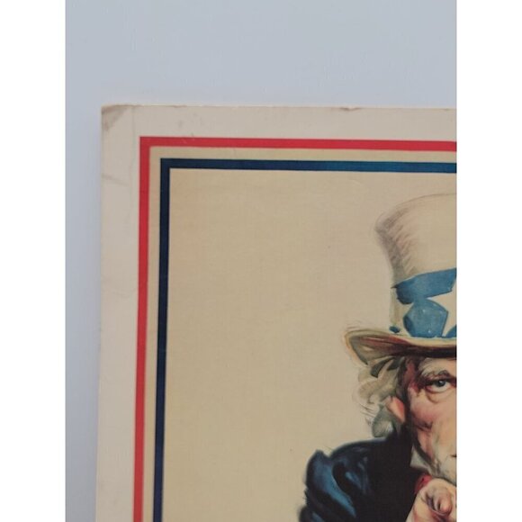 Uncle Sam US Army Recruiting Poster December 1983 I Want You For US Army 14"x11" - Picture 9 of 14